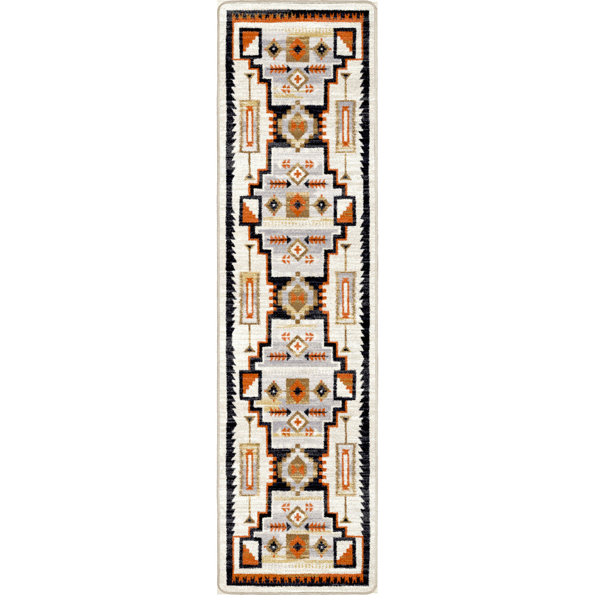 Image of an area rug, Head Winds - Coral