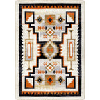 Image of an area rug, Head Winds - Coral