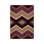 Image of an area rug, Plum Heritage - Raspberry