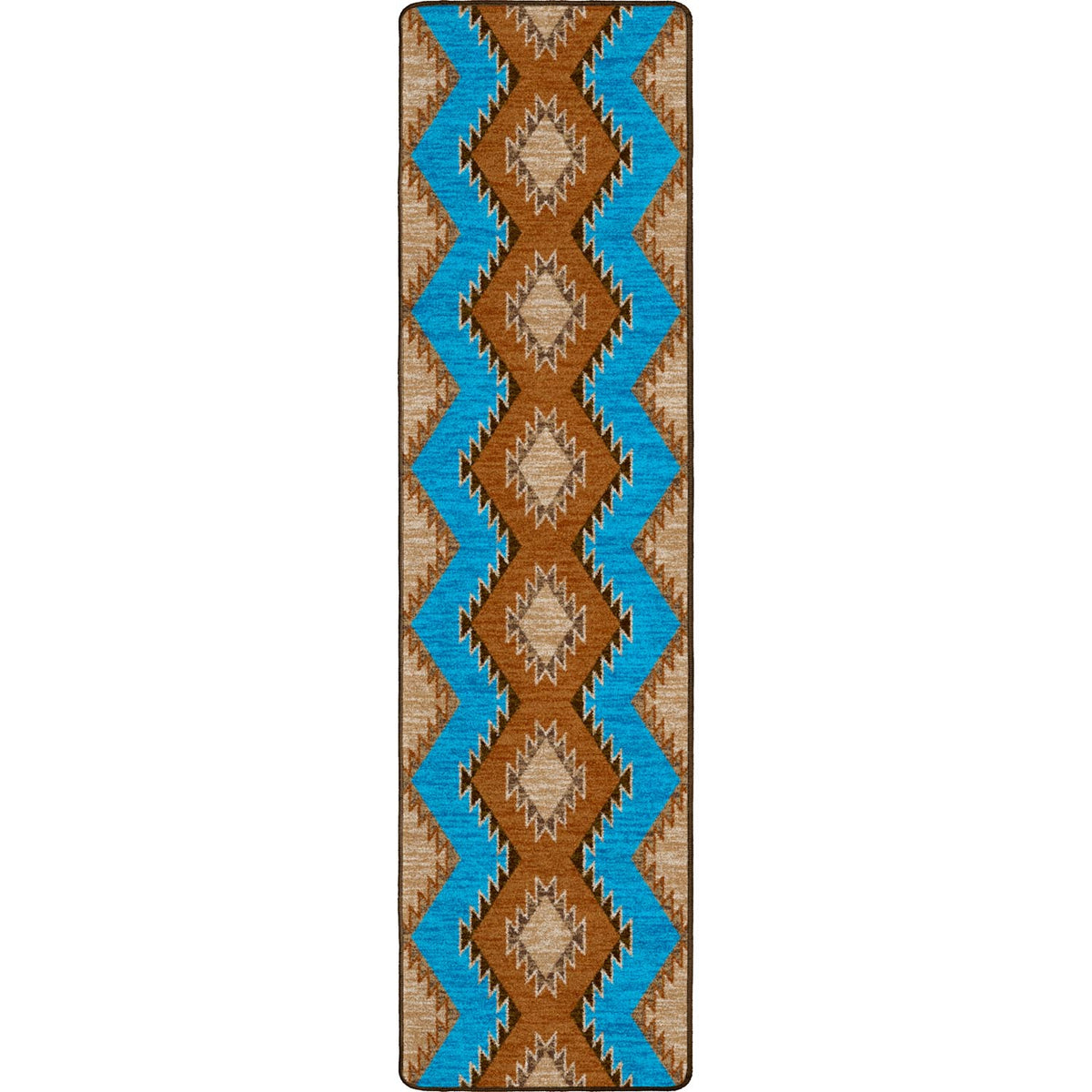 Image of an area rug, Heritage - Rust