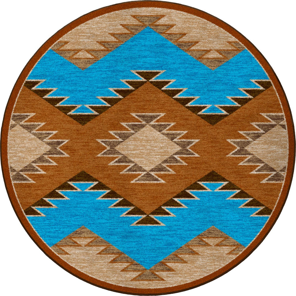 Image of an area rug, Heritage - Rust