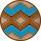 Image of an area rug, Heritage - Rust