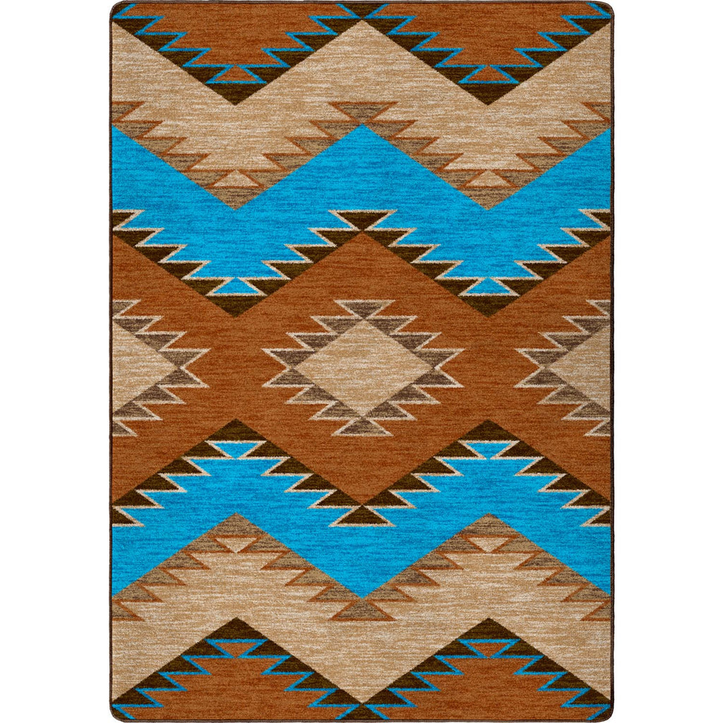 Image of an area rug, Heritage - Rust