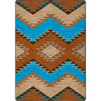 Image of an area rug, Heritage - Rust