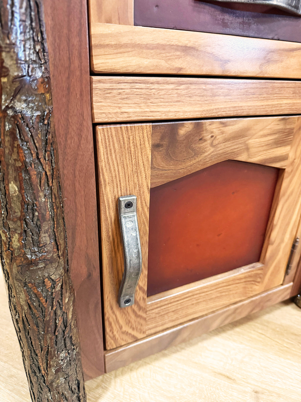 Hill Country 1 Door 1 Drawer Side Table