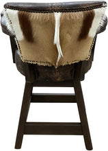 Load image into Gallery viewer, Springbok Exotic Safari Hide Western Barstool