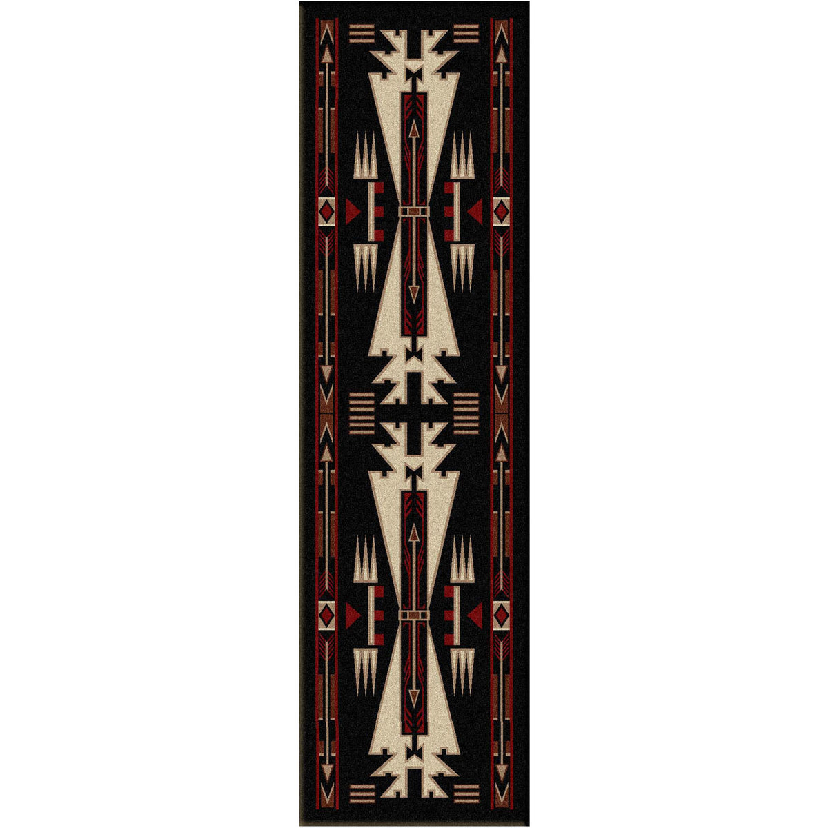 Image of an area rug, Horse Thieves - Black