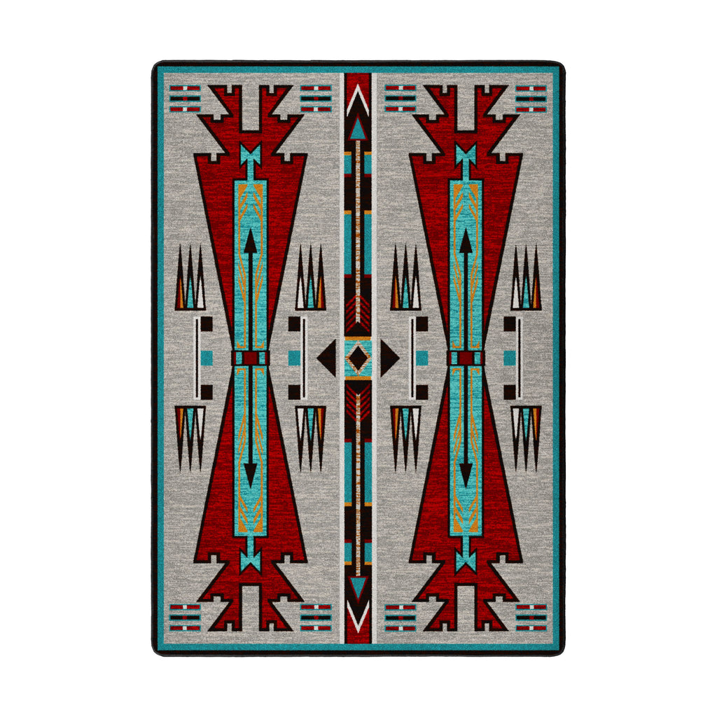 Image of an area rug, Horse Thieves OKA - Electric