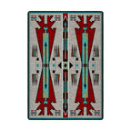 Image of an area rug, Horse Thieves OKA - Electric
