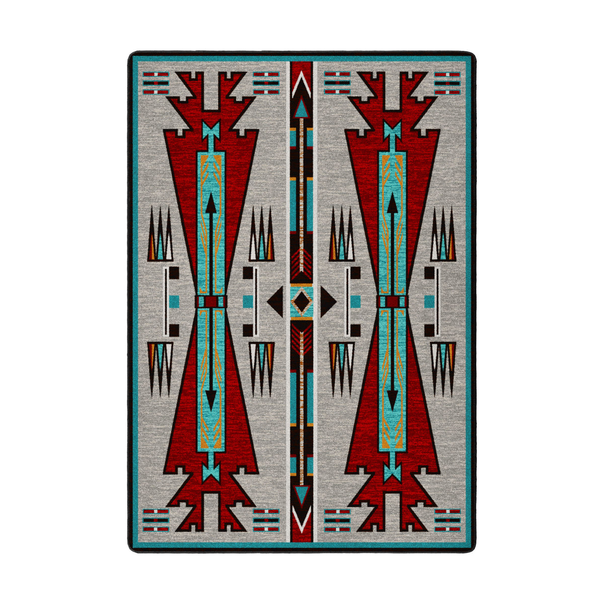 Image of an area rug, Horse Thieves OKA - Electric