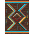 Image of an area rug, Hour Glass - Bright