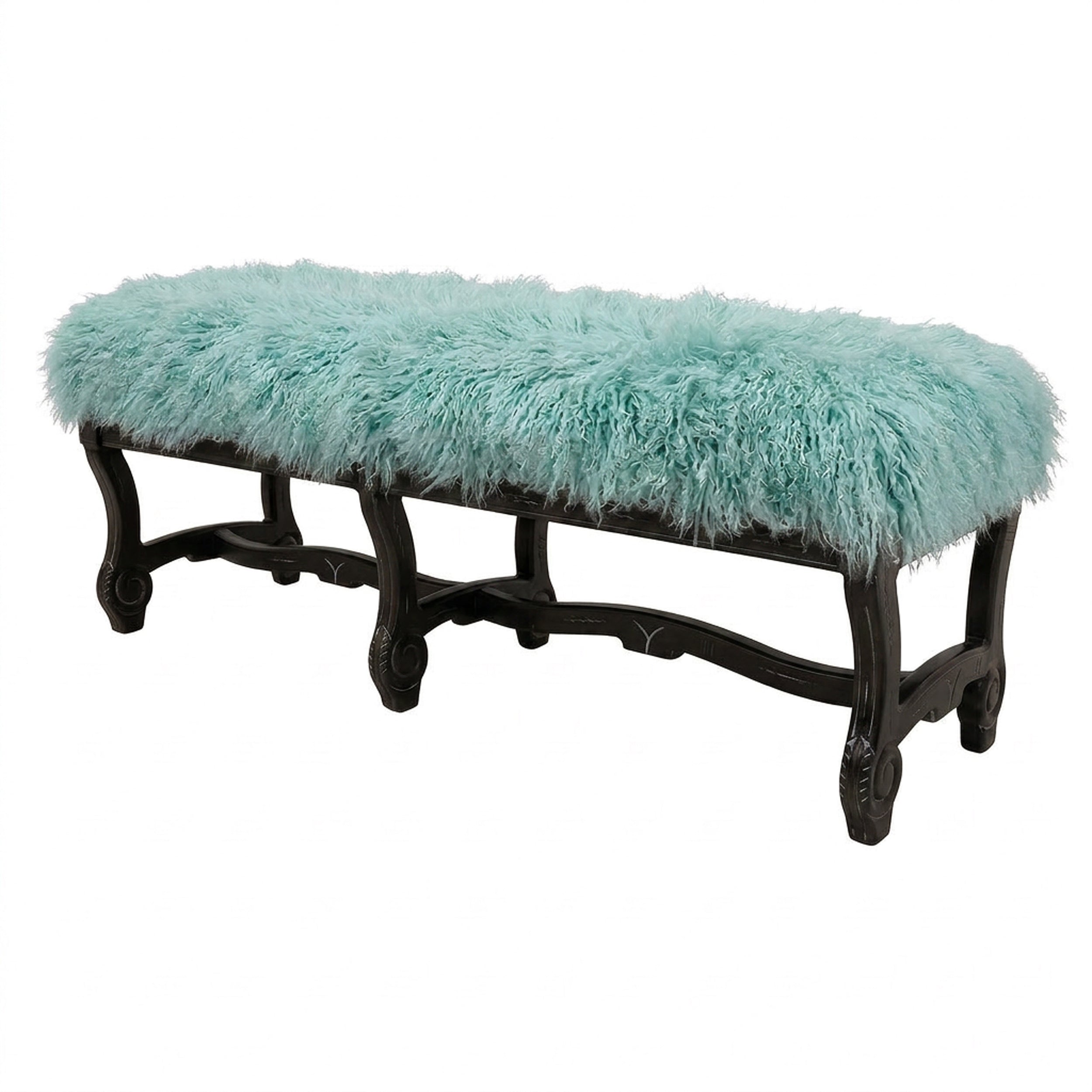 Hyde Park Tibetan Bench - Aqua