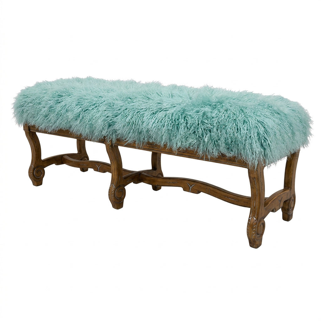 Hyde Park Tibetan Bench - Aqua