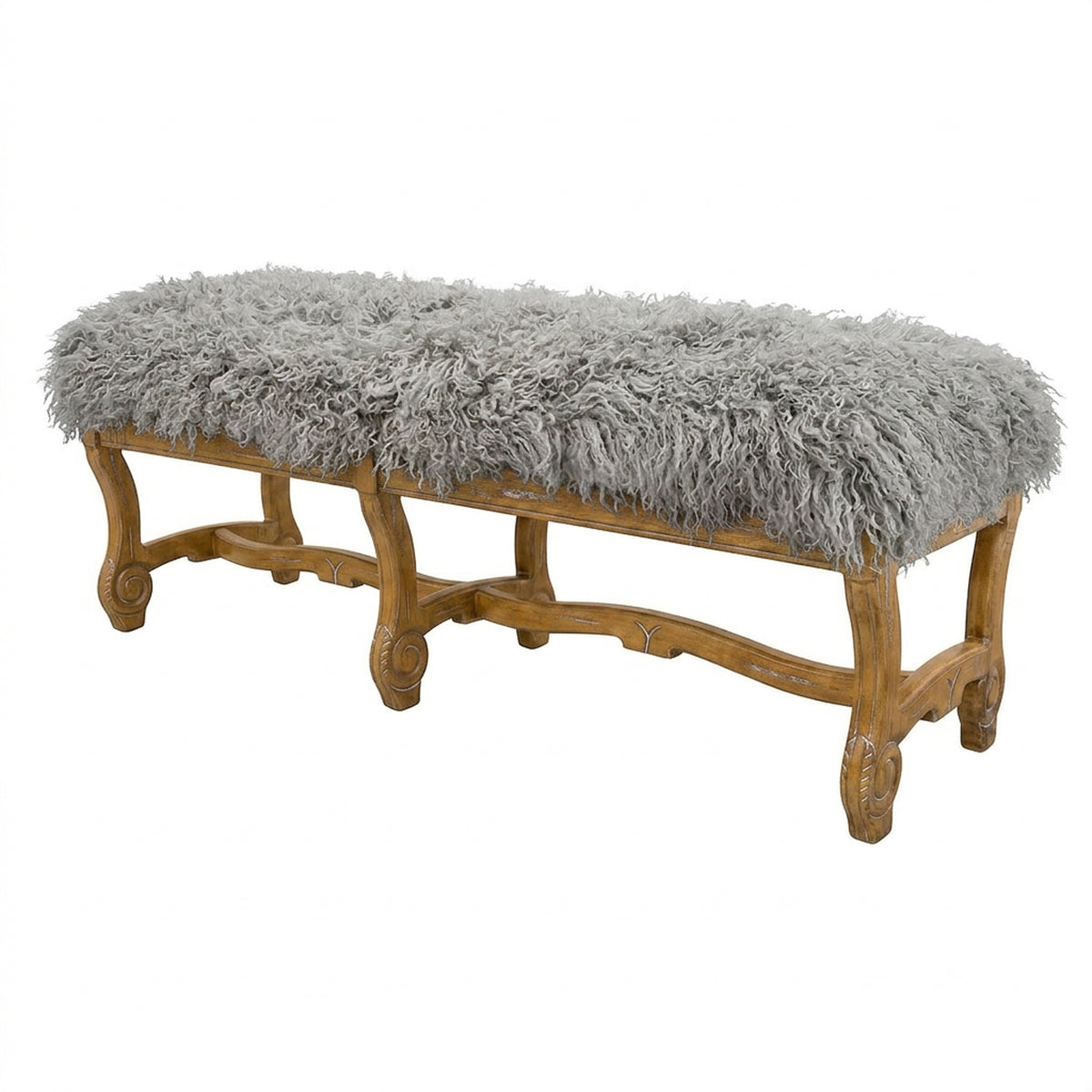Hyde Park Tibetan Bench - Ash Grey