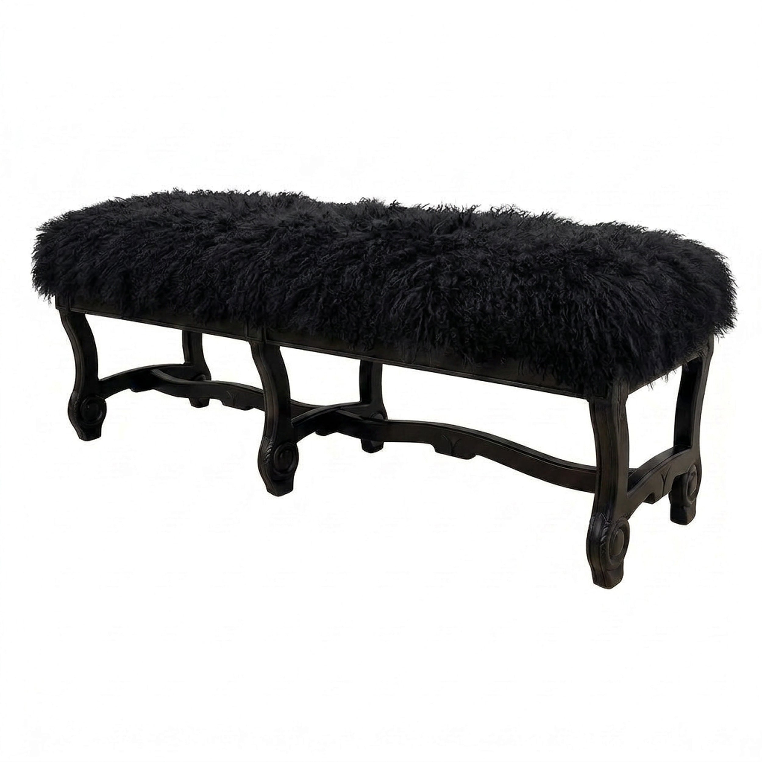 Hyde Park Tibetan Bench - Black