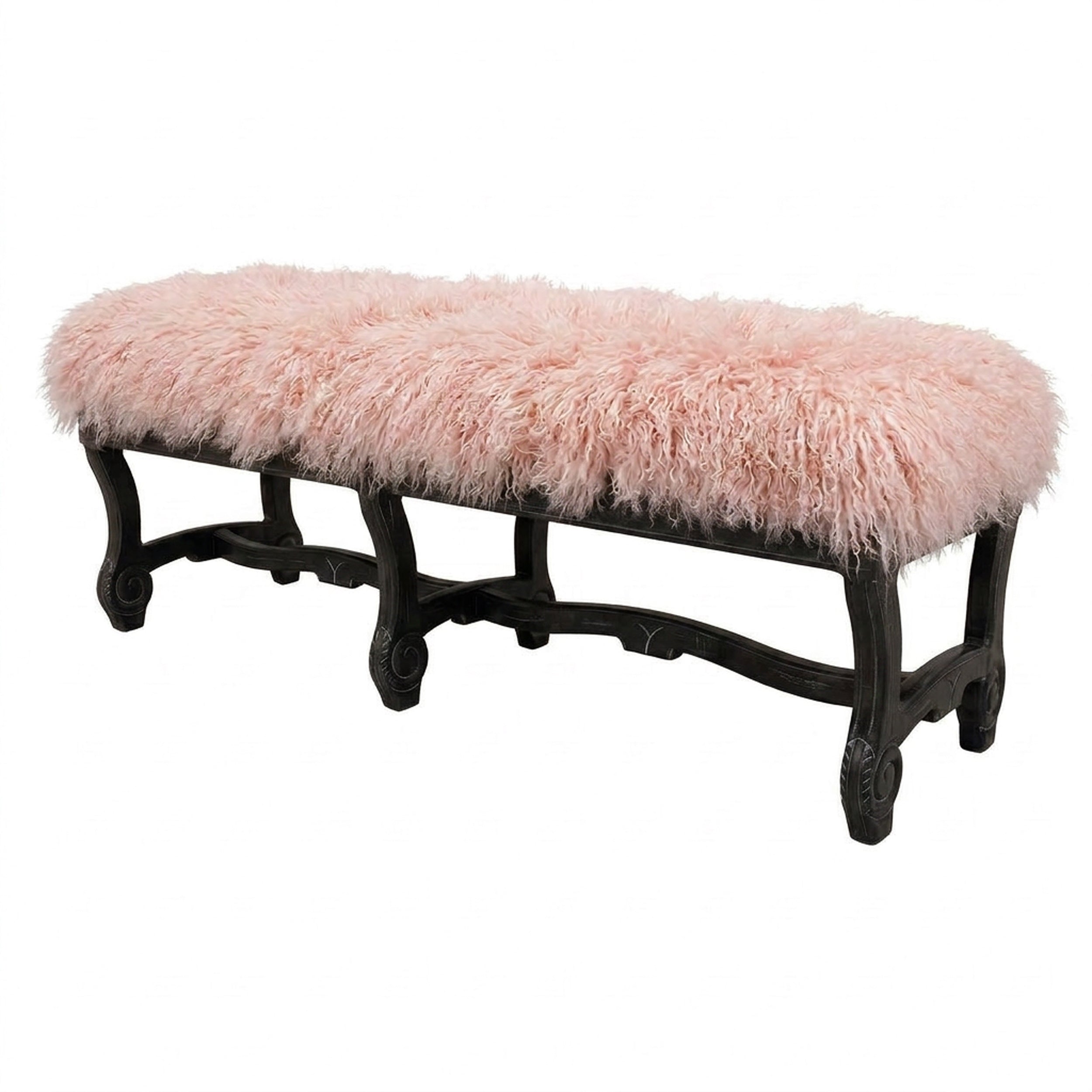 Hyde Park Tibetan Bench - Blush