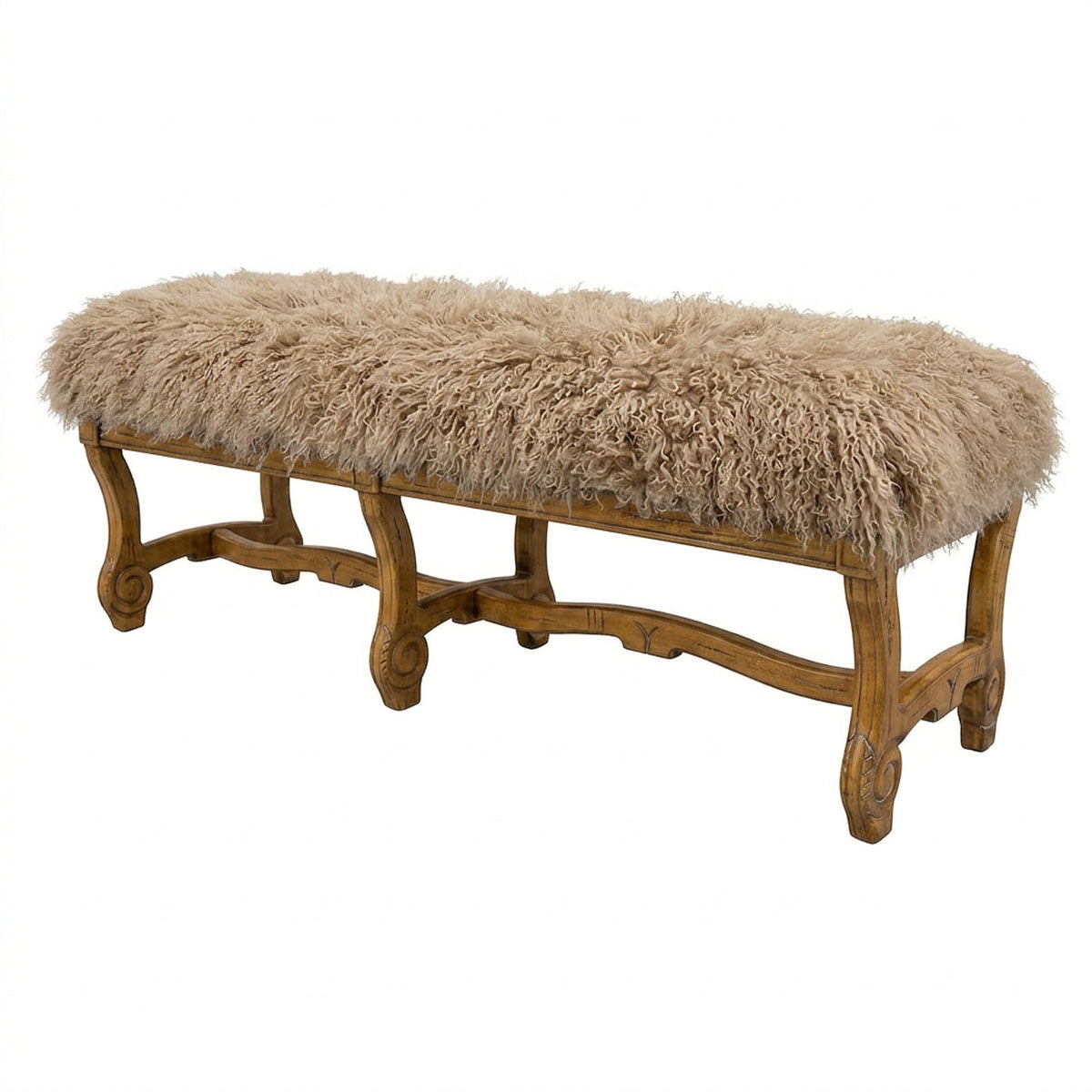 Hyde Park Tibetan Bench - Champagne