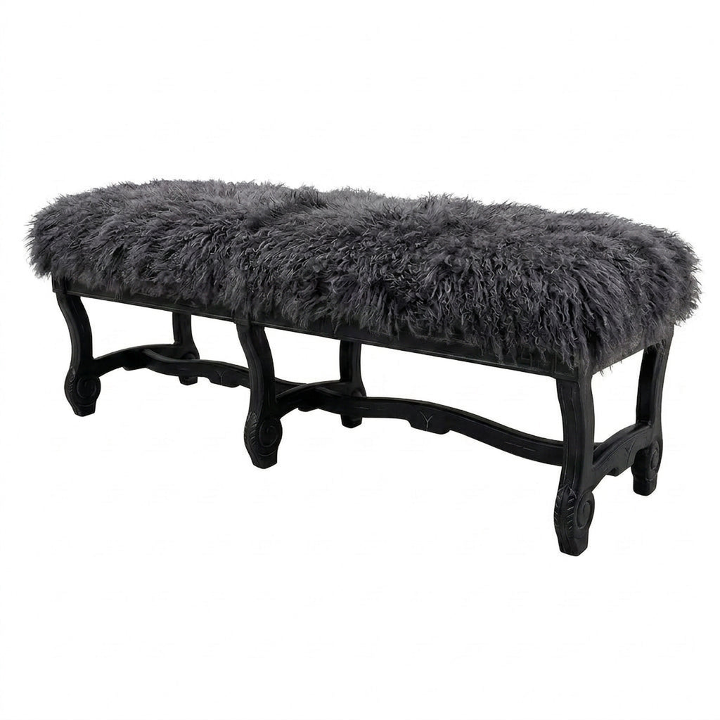Hyde Park Tibetan Bench - Charcoal