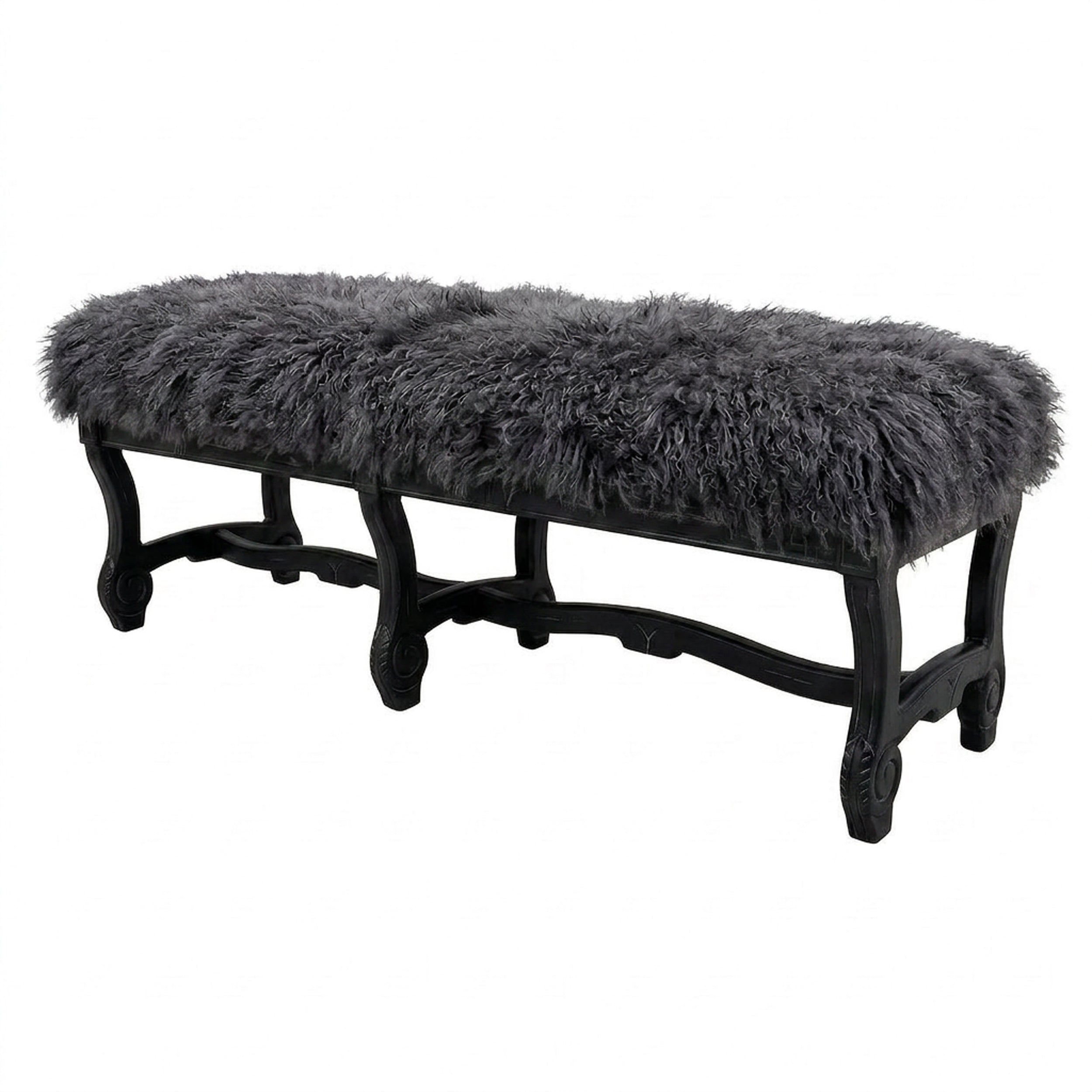 Hyde Park Tibetan Bench - Charcoal