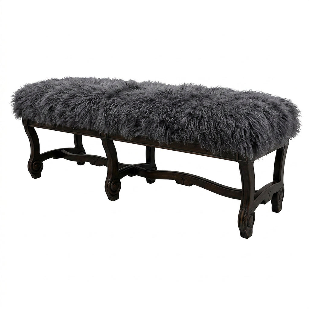 Hyde Park Tibetan Bench - Charcoal