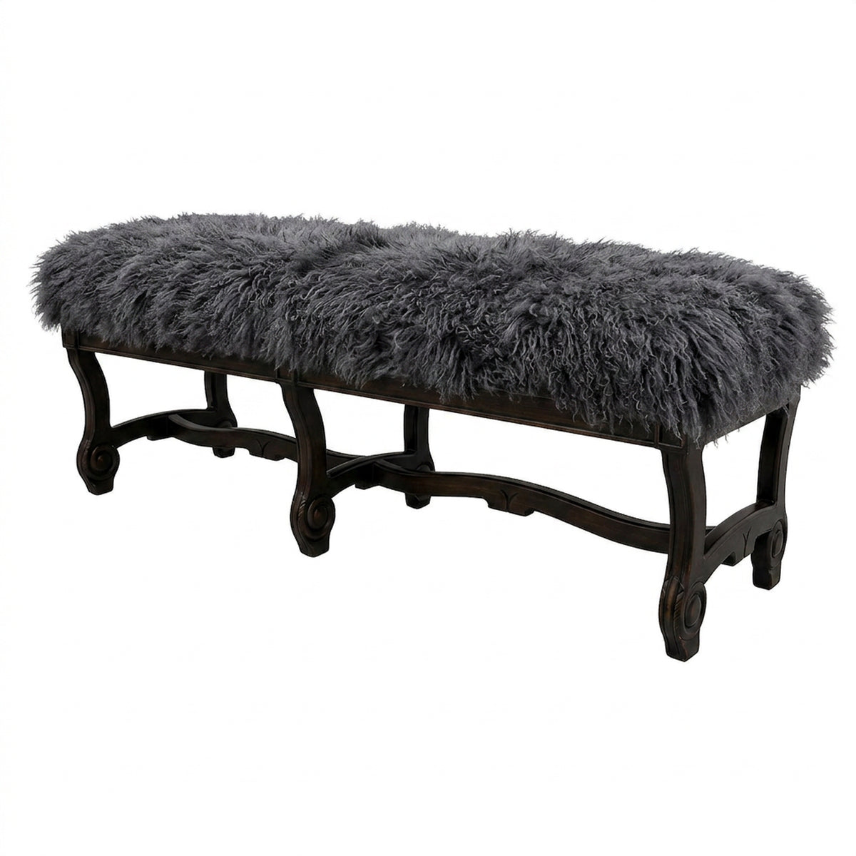 Hyde Park Tibetan Bench - Charcoal