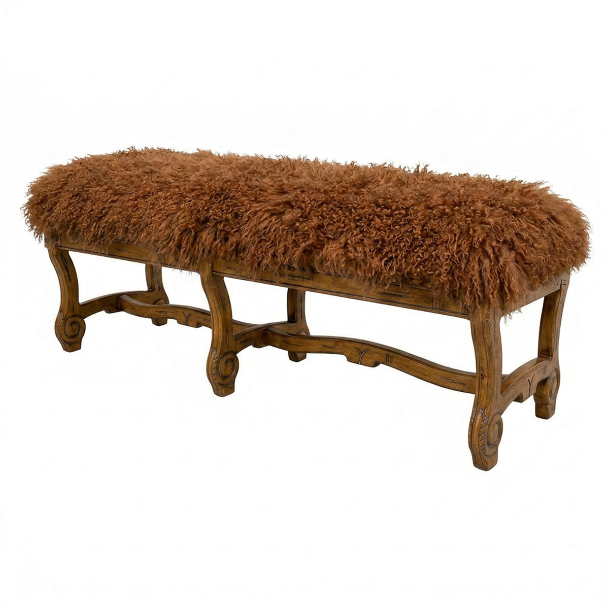 Hyde Park Tibetan Bench - Copper