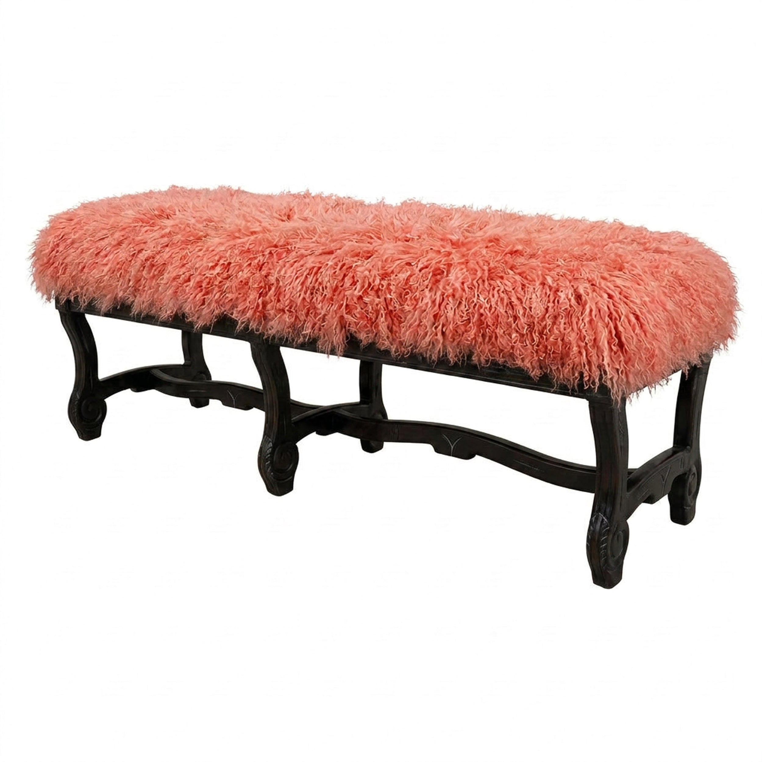 Hyde Park Tibetan Bench - Coral