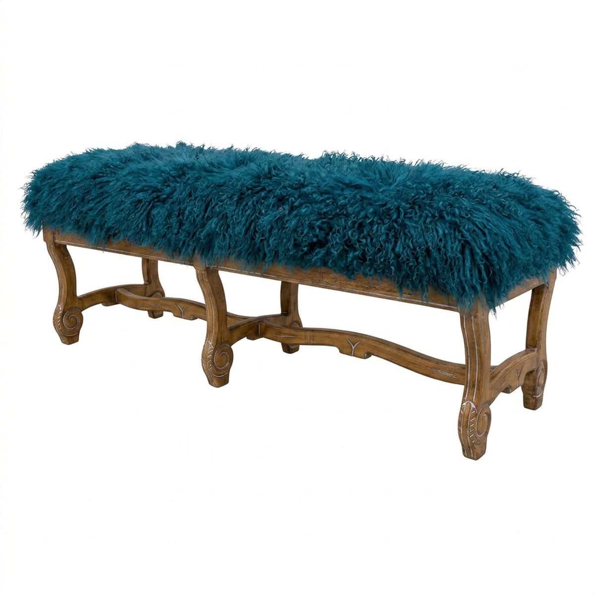 Hyde Park Tibetan Bench - Dark Teal