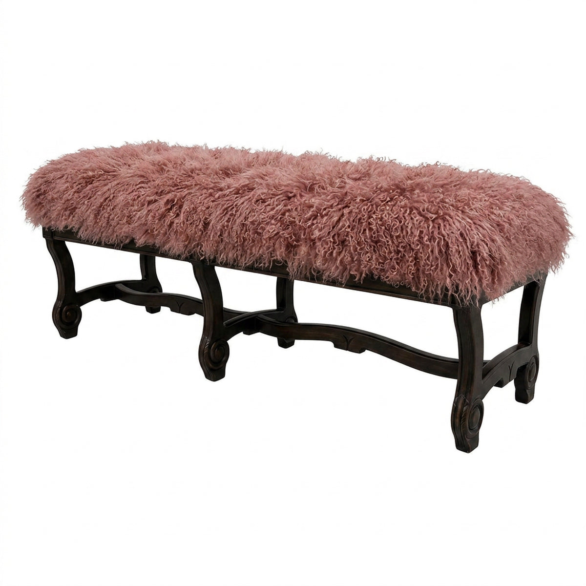 Hyde Park Tibetan Bench - Dusty Rose