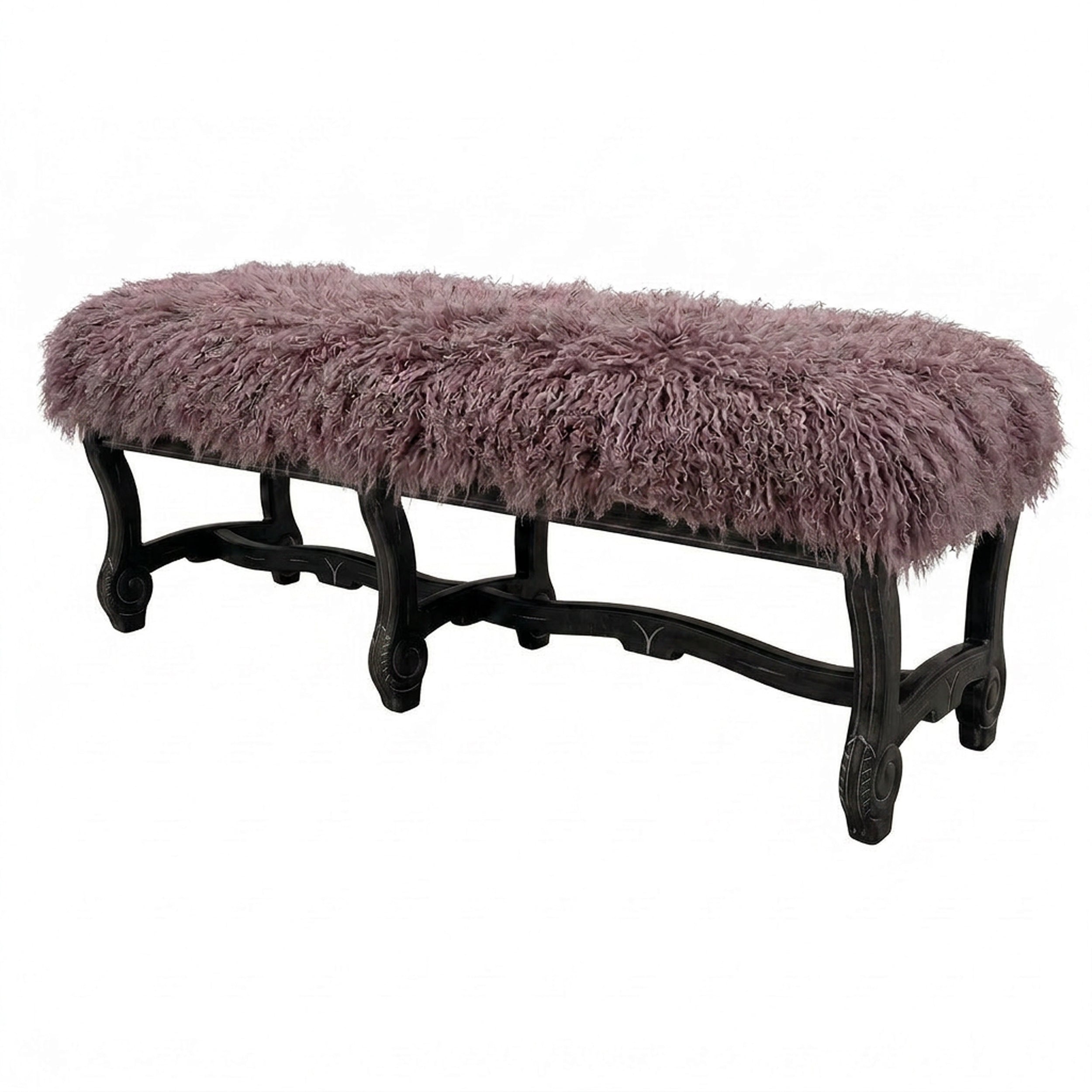 Hyde Park Tibetan Bench - Mauve