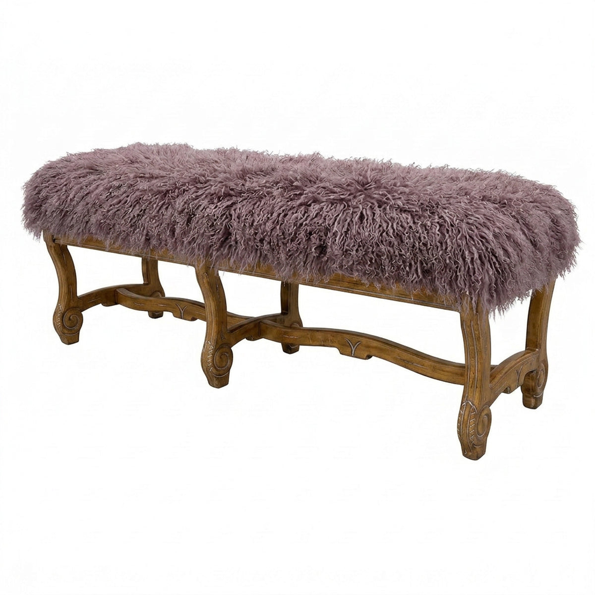 Hyde Park Tibetan Bench - Mauve