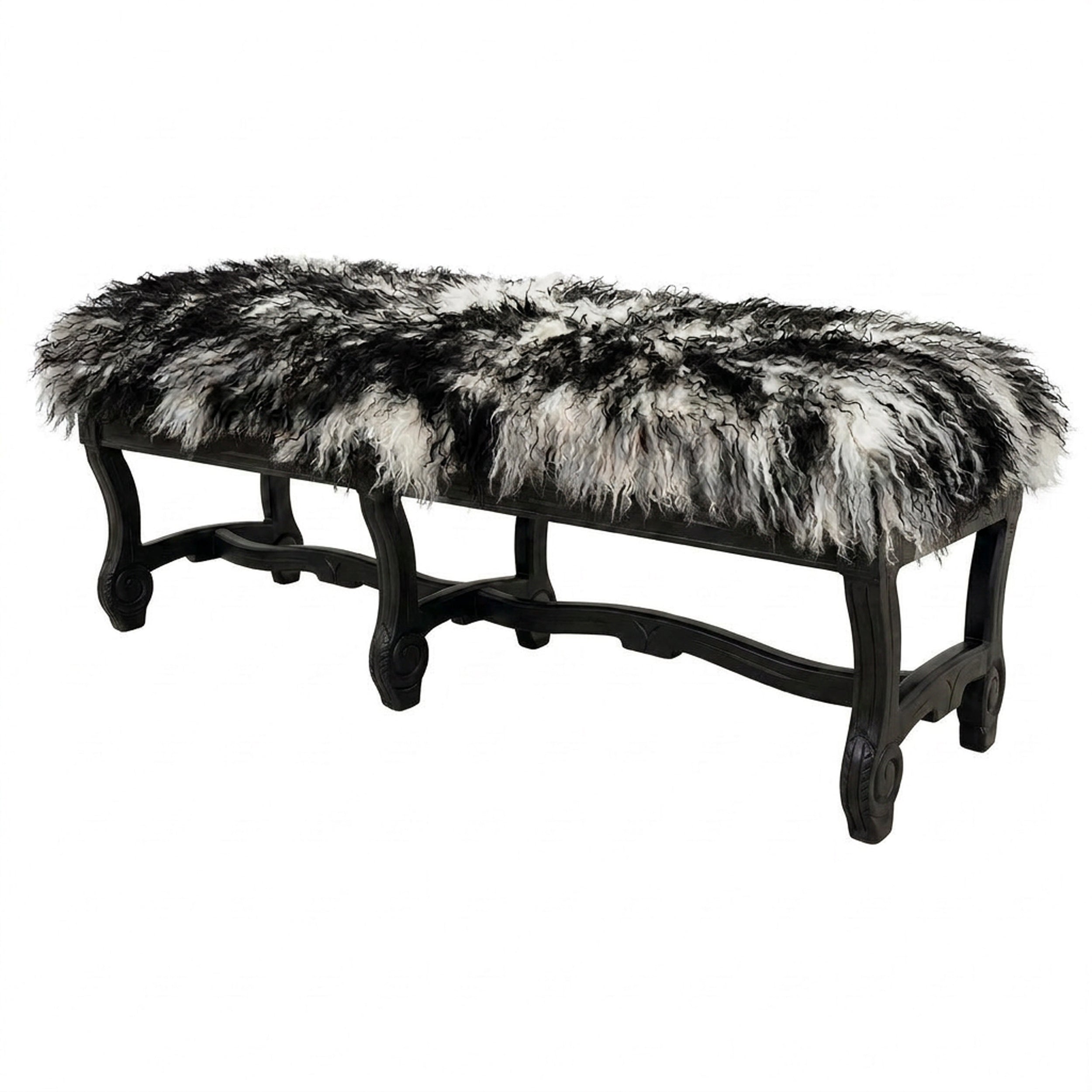 Hyde Park Tibetan Bench - Monochrome
