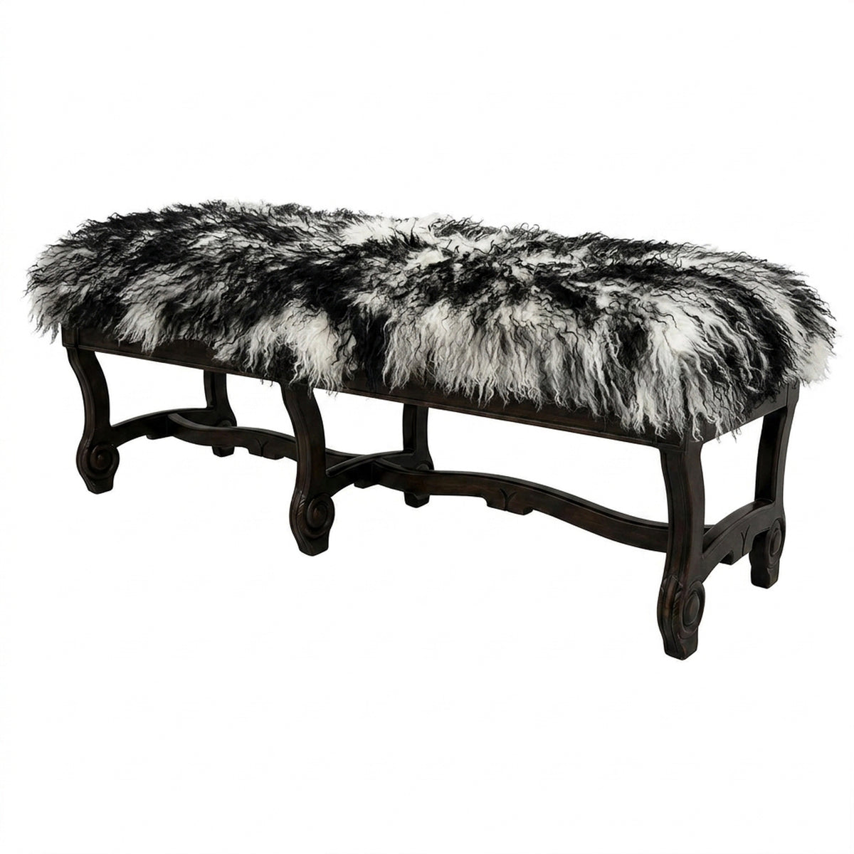 Hyde Park Tibetan Bench - Monochrome