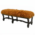 Hyde Park Tibetan Bench - Mustard