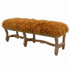Hyde Park Tibetan Bench - Mustard