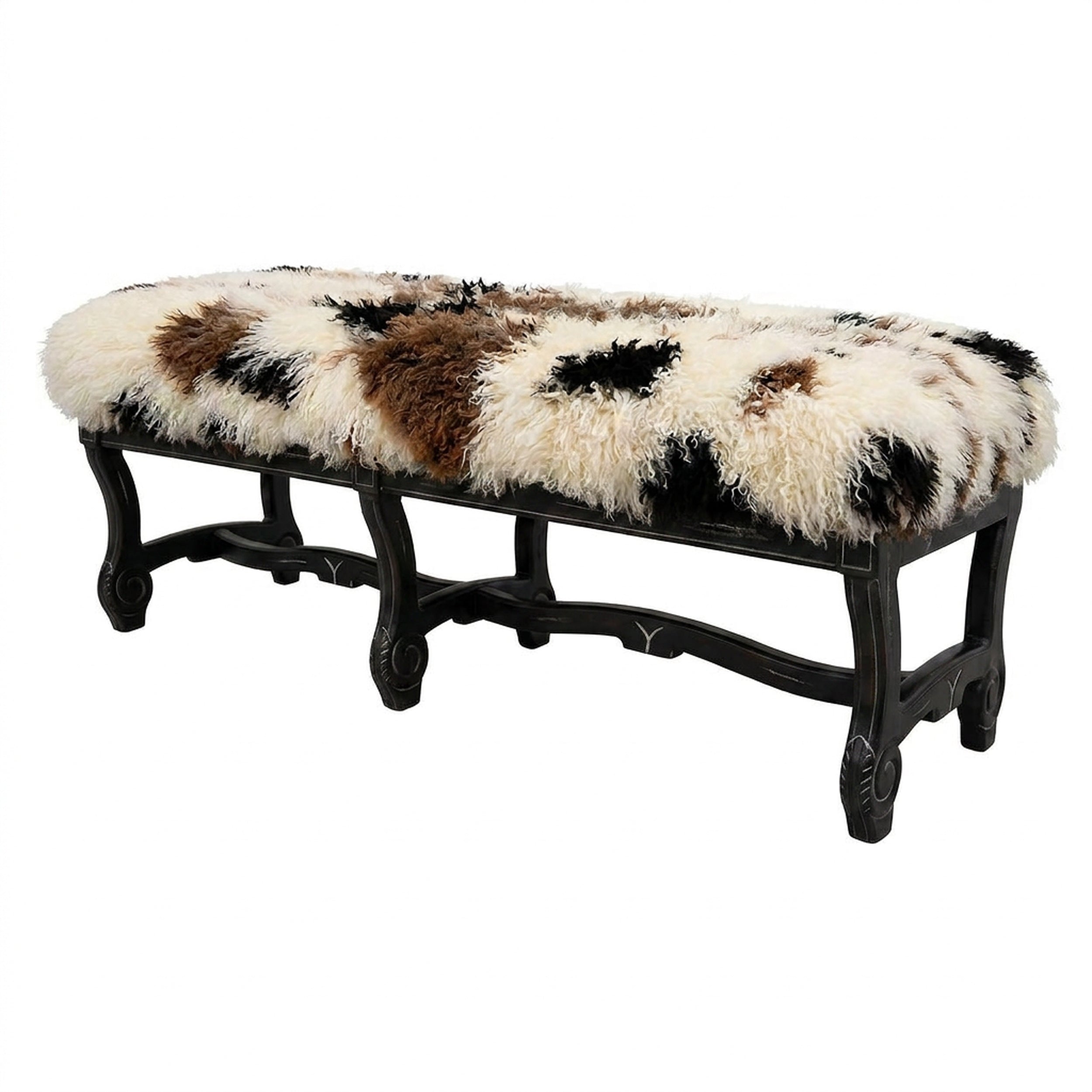 Hyde Park Tibetan Bench - Natural Tricolor