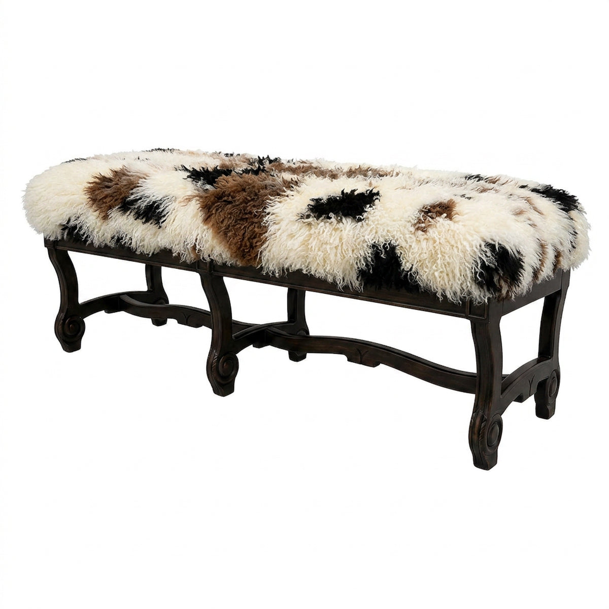 Hyde Park Tibetan Bench - Natural Tricolor