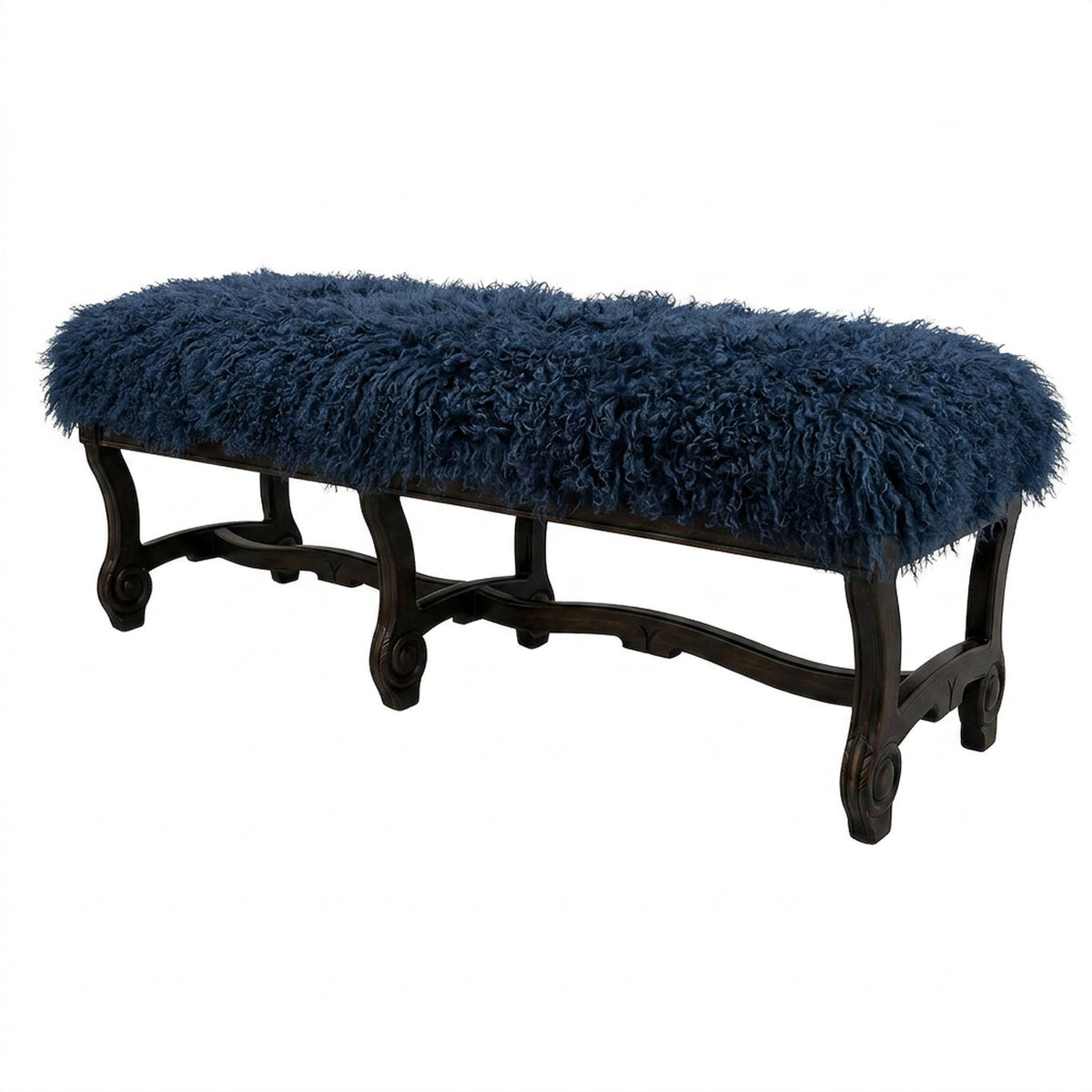 Hyde Park Tibetan Bench - Nautical Blue