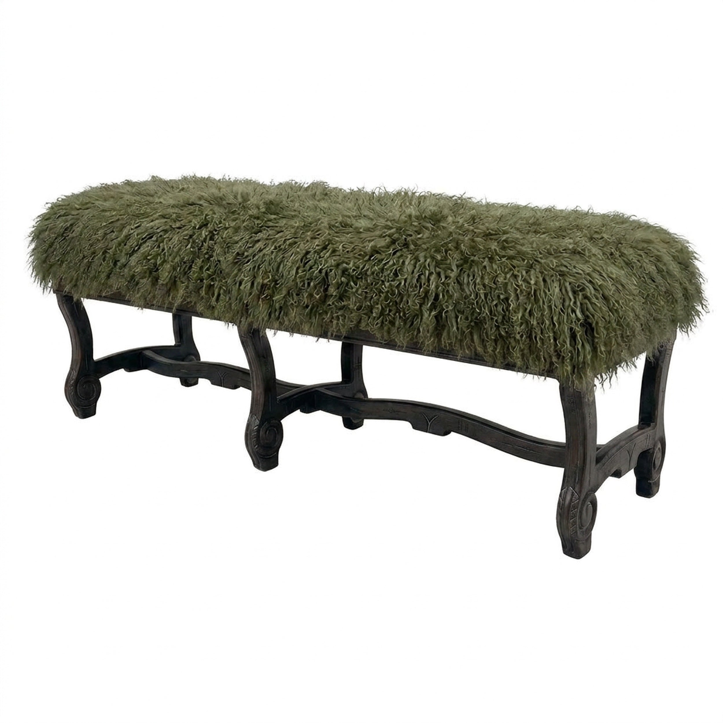 Hyde Park Tibetan Bench - Olive