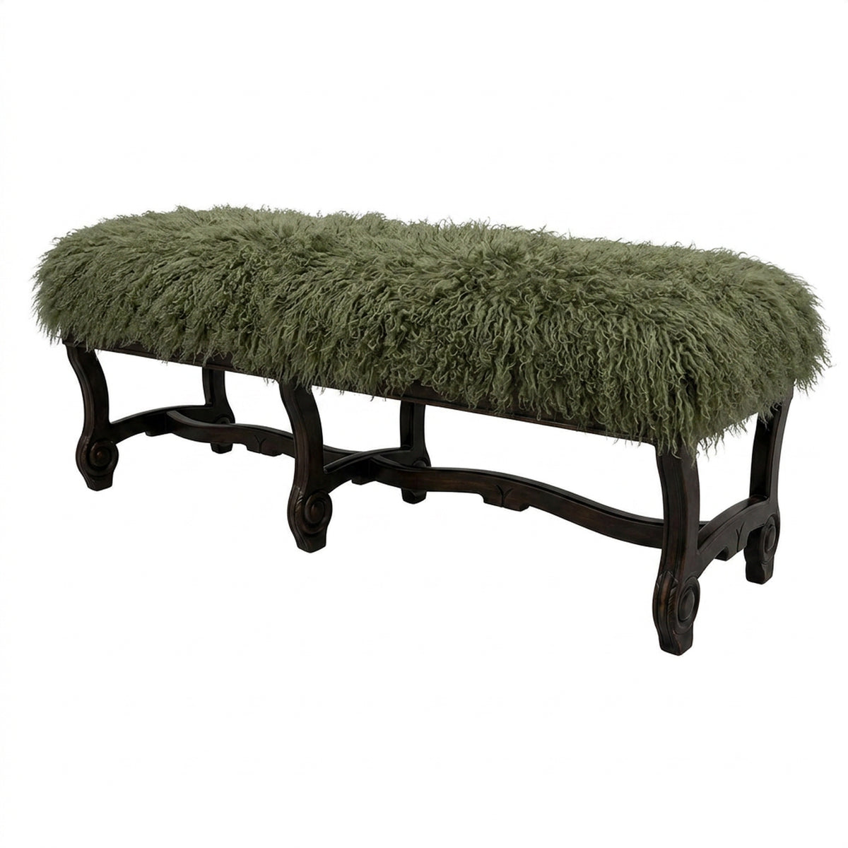 Hyde Park Tibetan Bench - Olive