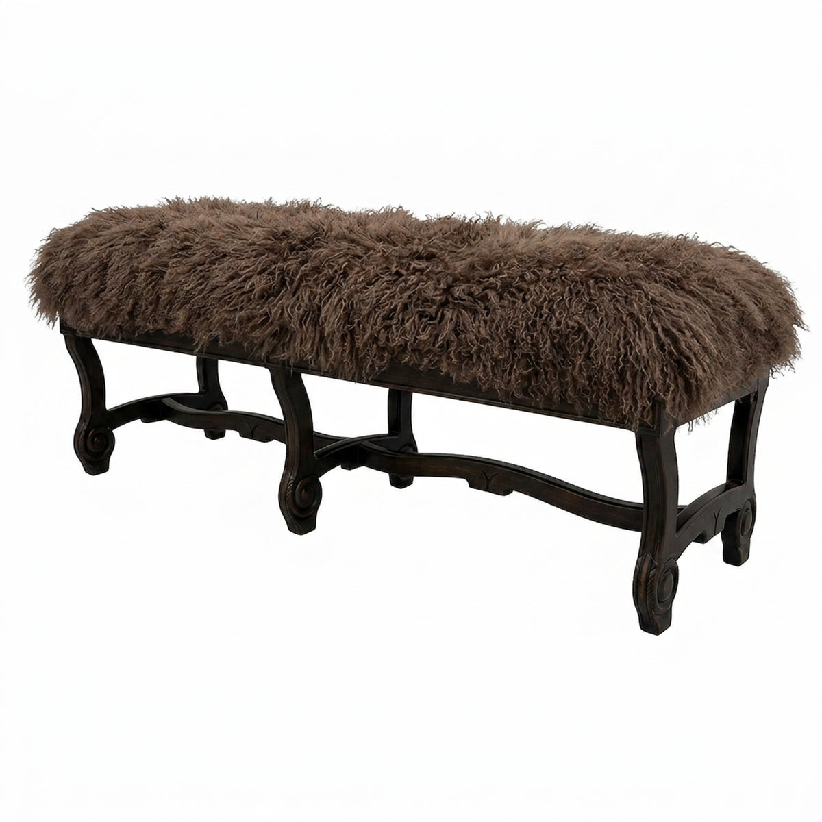Hyde Park Tibetan Bench - Pewter