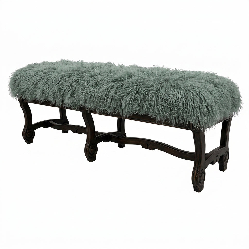Hyde Park Tibetan Bench - Seafoam