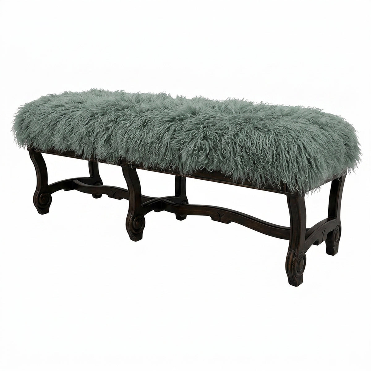 Hyde Park Tibetan Bench - Seafoam