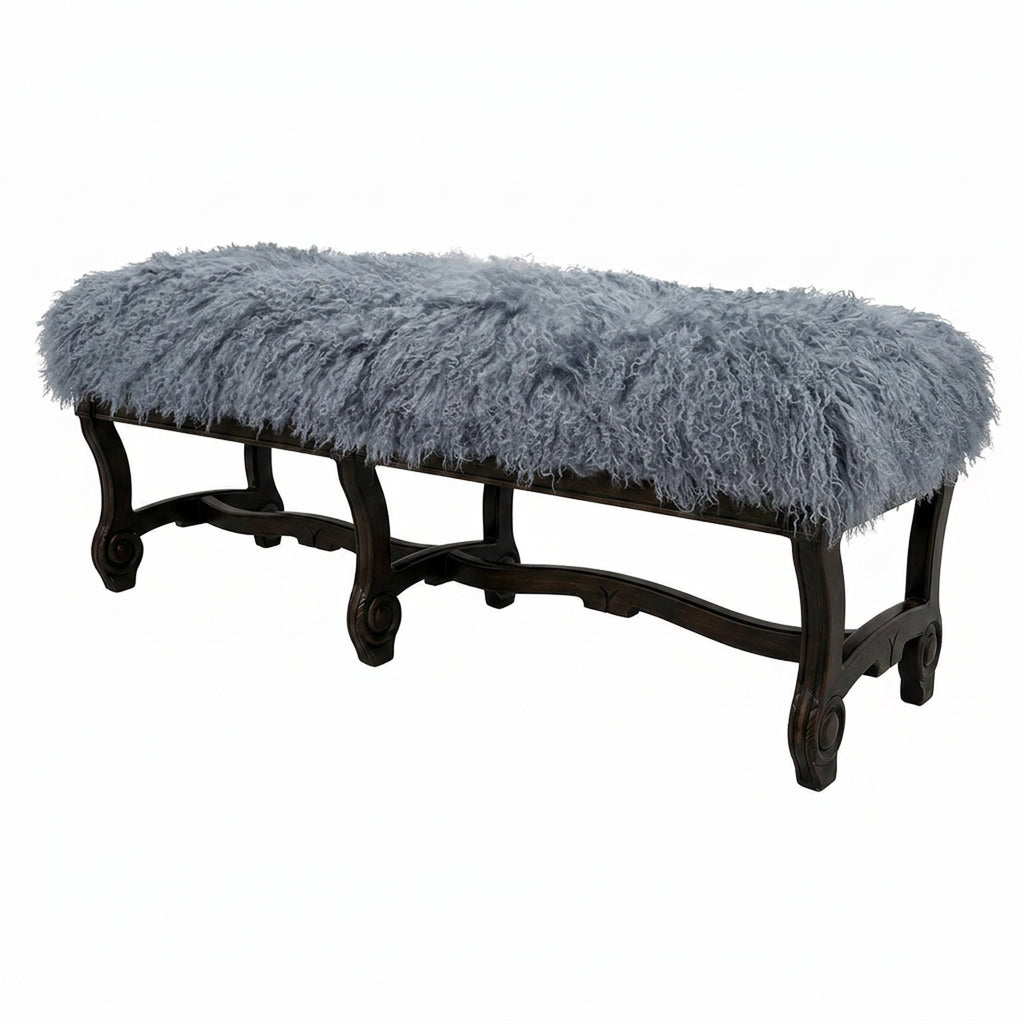 Hyde Park Tibetan Bench - Steel Grey