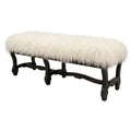 Hyde Park Tibetan Bench - White