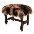 Hyde Park Tibetan Sheep Ottoman - Rust Tipped Ottomans