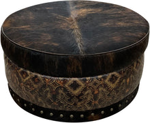 Load image into Gallery viewer, Del Rio Storage Ottoman - 36&quot; Round