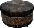Del Rio Storage Ottoman - 36" Round