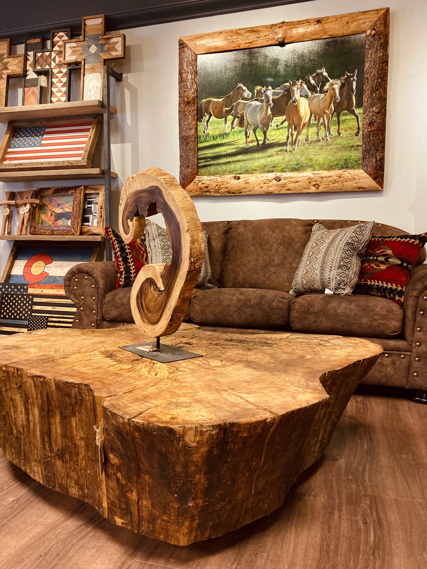 Antero Stump Coffee Table