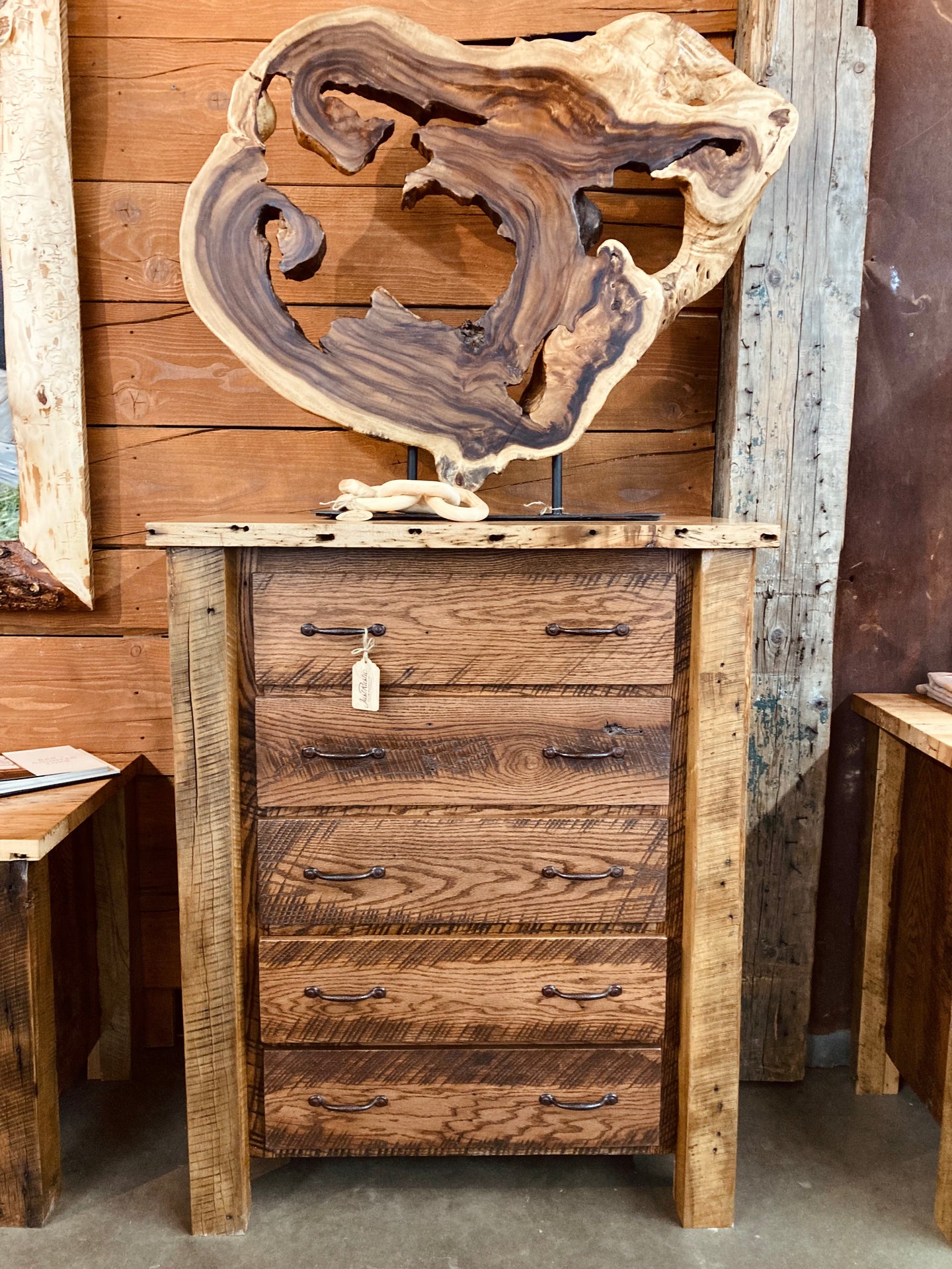 Red Cloud Tallboy Chest